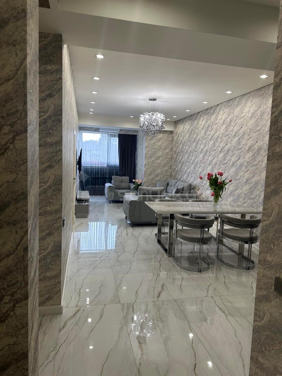 2 Սենյականոց Բնակարան Նորակառույցում, 55քմ, 4/15 հարկ, Դիզայներական Վերանորոգված, Կահավորված, Արևկող