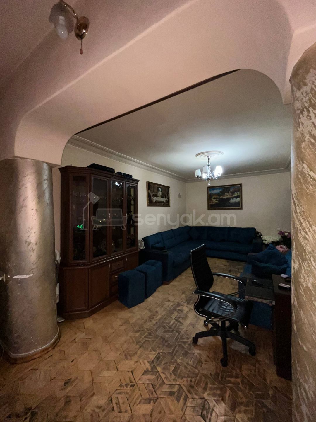 2 Սենյականոց Բնակարան Քարե Շենքում, 56քմ, 1/5 հարկ, Կոսմետիկ Վերանորոգված