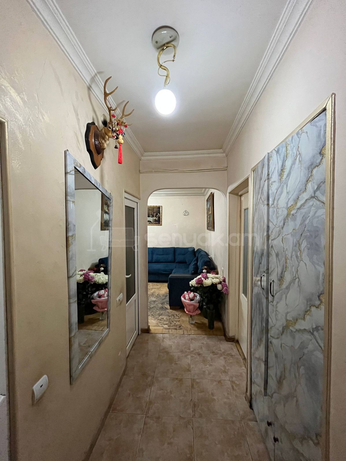 2 Սենյականոց Բնակարան Քարե Շենքում, 56քմ, 1/5 հարկ, Կոսմետիկ Վերանորոգված