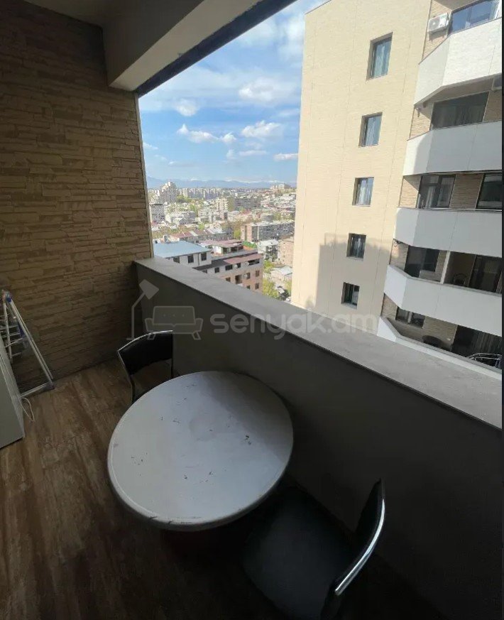 2 Սենյականոց Բնակարան Նորակառույցում, 50քմ, 15/17 հարկ, Կապիտալ Վերանորոգված, Կահավորված