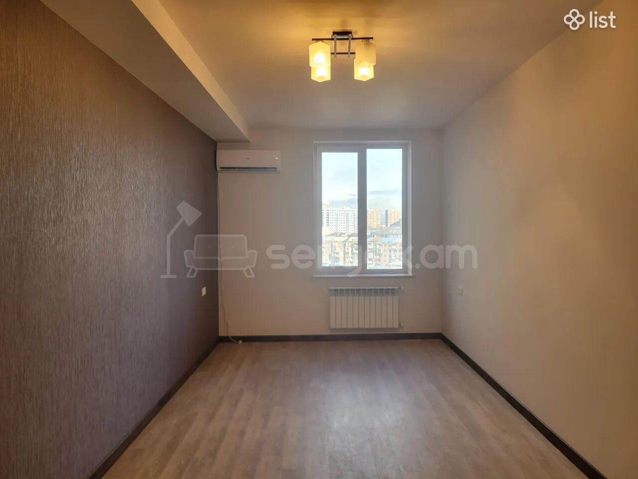 3 Սենյականոց Բնակարան Նորակառույցում, 95քմ, 10/16 հարկ, Կապիտալ Վերանորոգված