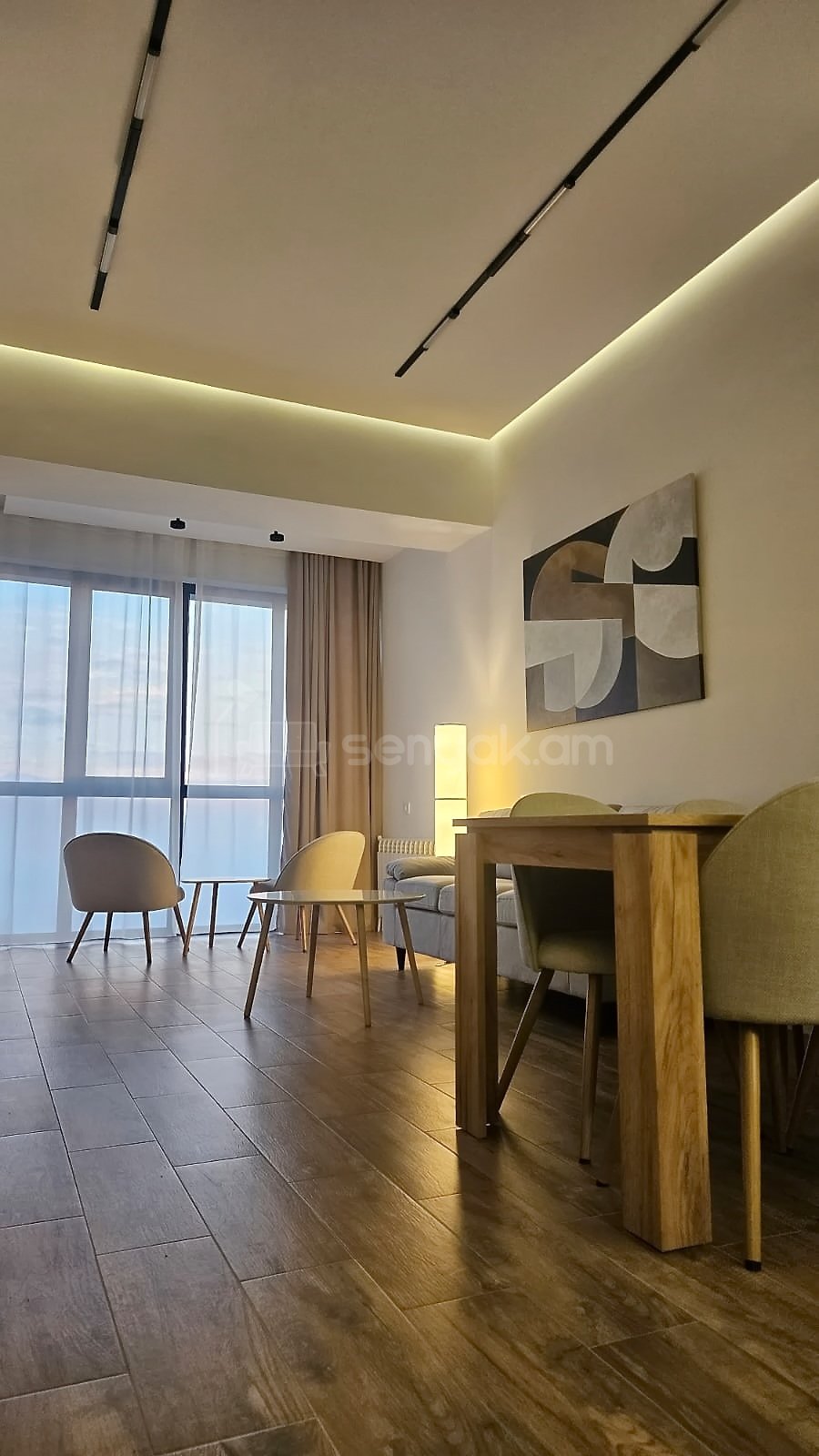 2 Սենյականոց Բնակարան Նորակառույցում, 65քմ, 15/16 հարկ, Դիզայներական Վերանորոգված, Կահավորված, Արևկող