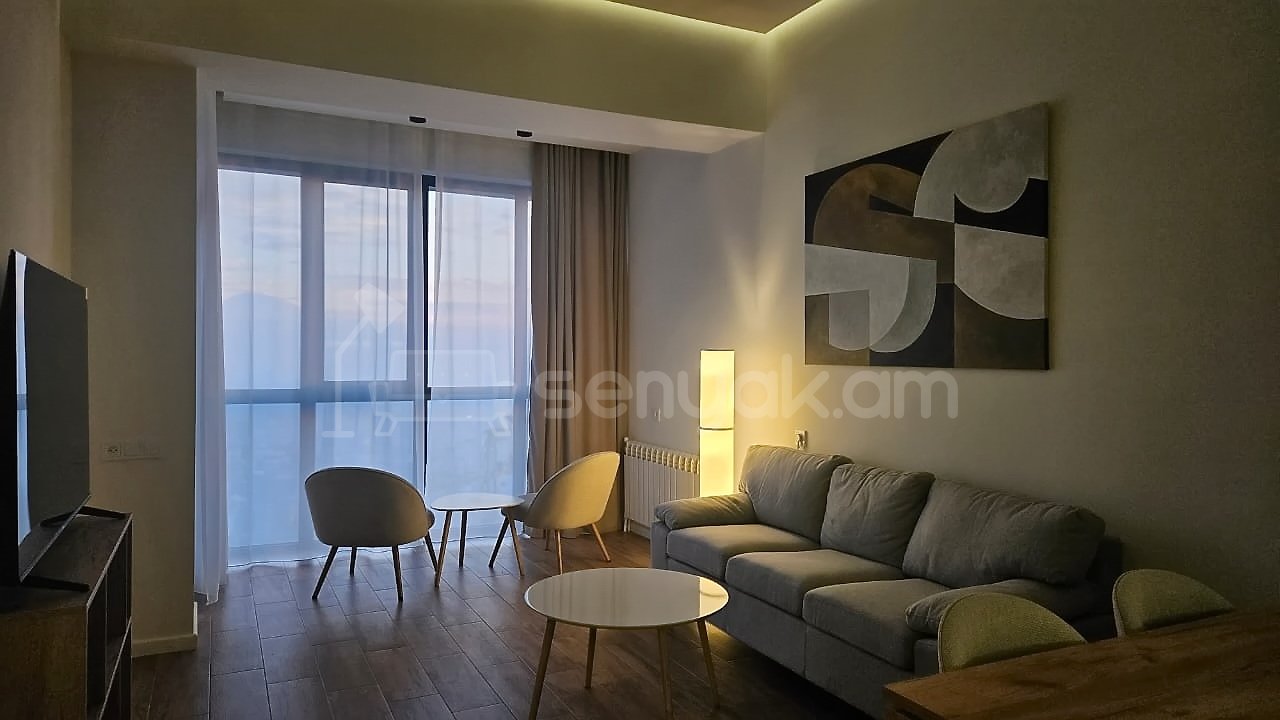 2 Սենյականոց Բնակարան Նորակառույցում, 65քմ, 15/16 հարկ, Դիզայներական Վերանորոգված, Կահավորված, Արևկող