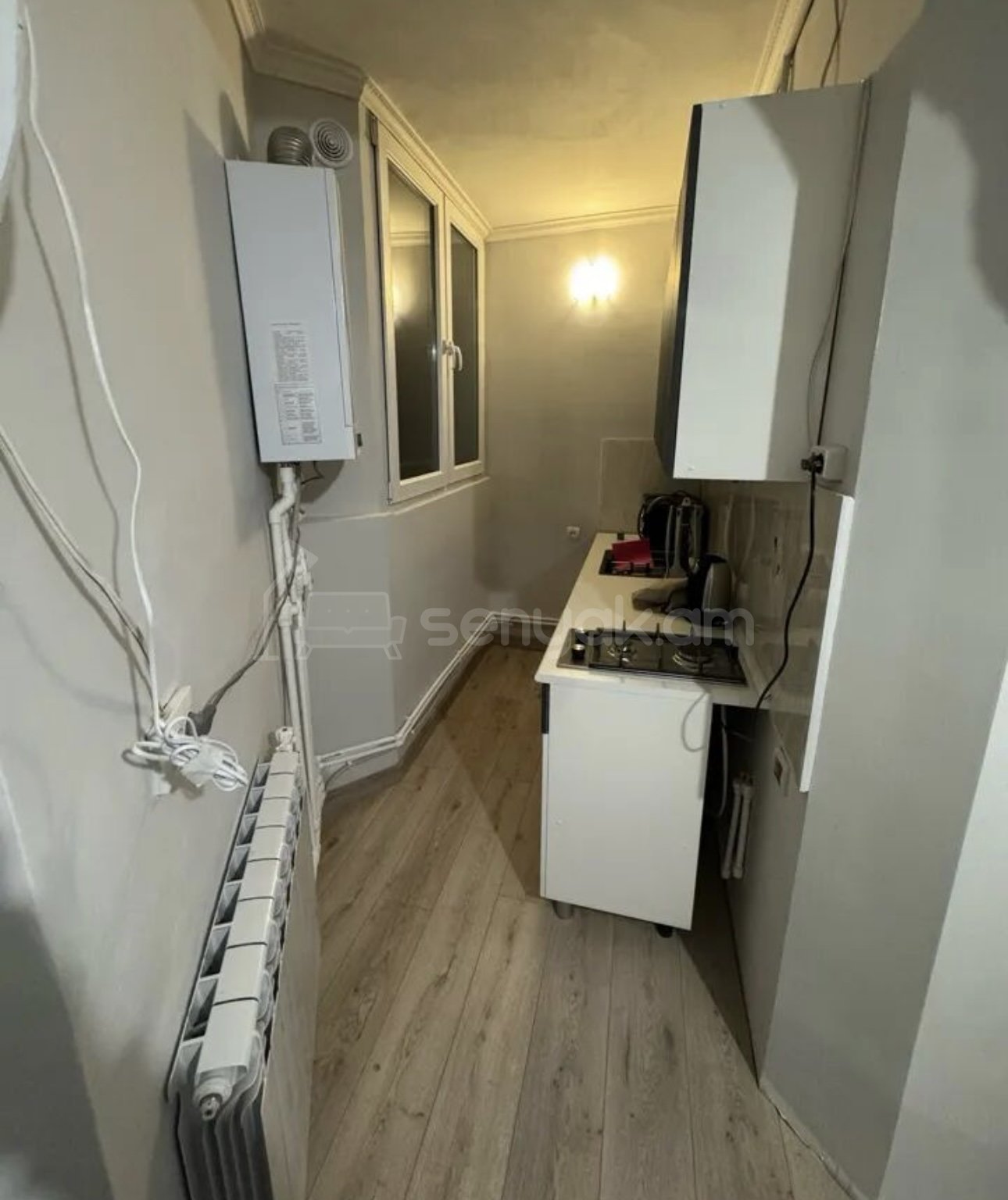 1 Սենյականոց Բնակարան, 40քմ, 12/12 հարկ, Կոսմետիկ Վերանորոգված, Կահավորված