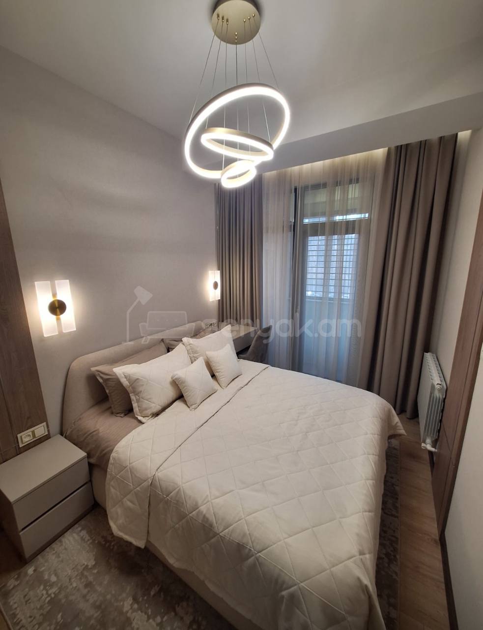 2 Սենյականոց Բնակարան Նորակառույցում, 60քմ, 4/14 հարկ, Դիզայներական Վերանորոգված, Կահավորված, Արևկող