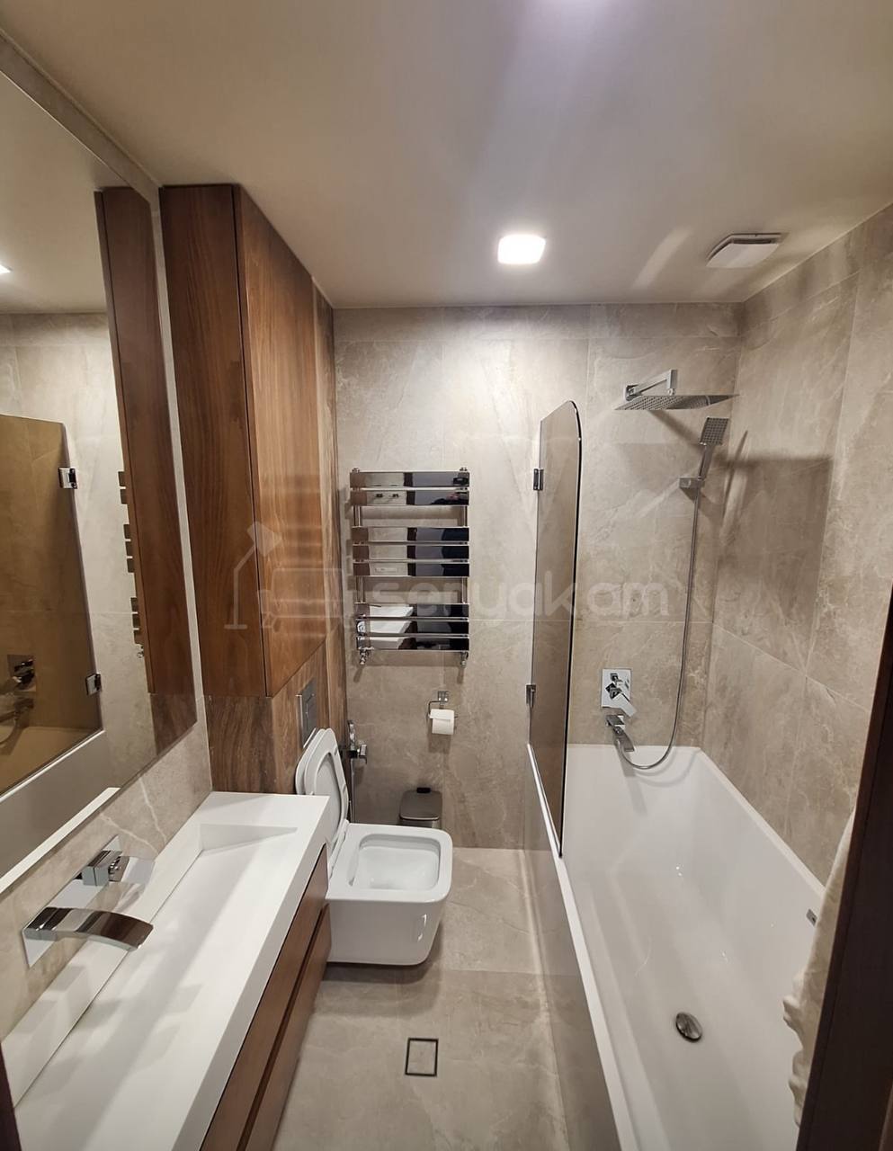 2 Սենյականոց Բնակարան Նորակառույցում, 60քմ, 4/14 հարկ, Դիզայներական Վերանորոգված, Կահավորված, Արևկող