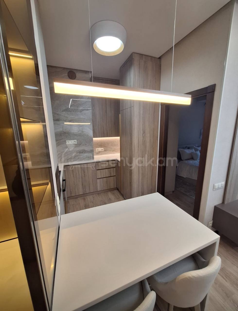 2 Սենյականոց Բնակարան Նորակառույցում, 60քմ, 4/14 հարկ, Դիզայներական Վերանորոգված, Կահավորված, Արևկող