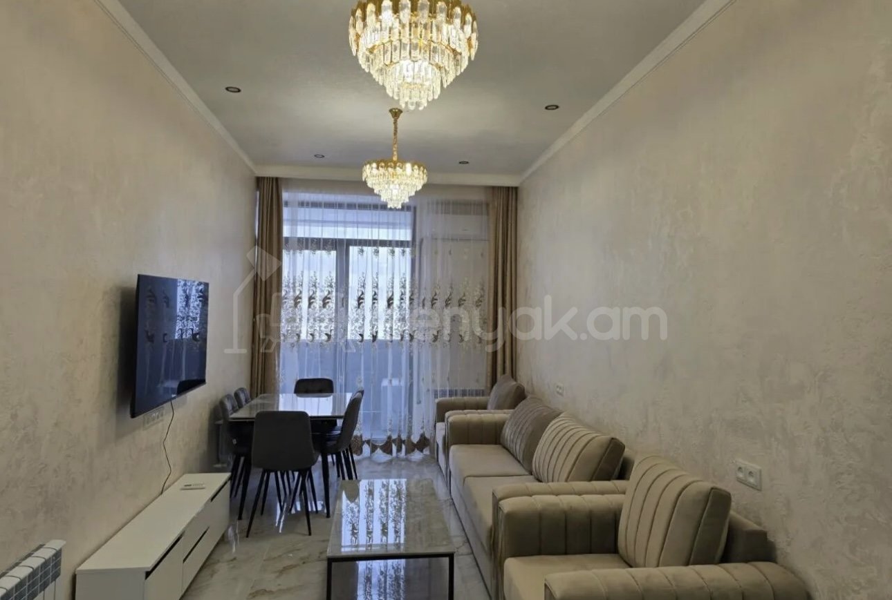 2 Սենյականոց Բնակարան Նորակառույցում, 58քմ, 8/19 հարկ, Դիզայներական Վերանորոգված, Կահավորված