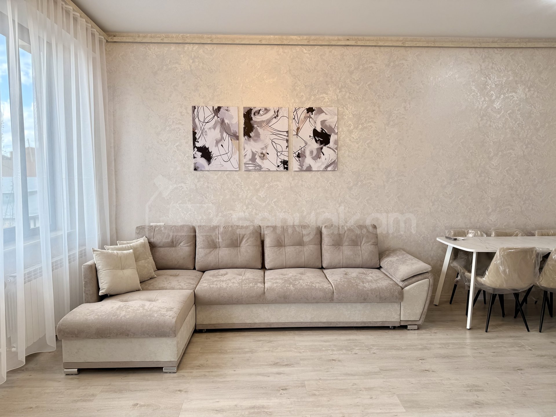 3 Սենյականոց Բնակարան Նորակառույցում, 79քմ, 4/7 հարկ, Կապիտալ Վերանորոգված, Կահավորված, Արևկող