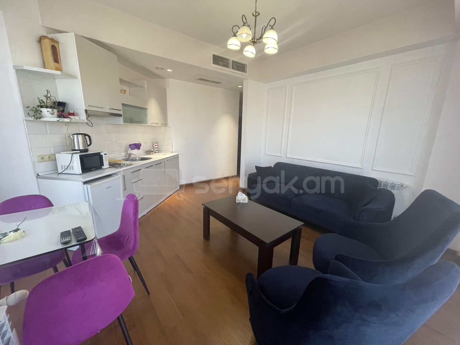 2 Սենյականոց Բնակարան Նորակառույցում, 42քմ, 12/16 հարկ, Դիզայներական Վերանորոգված