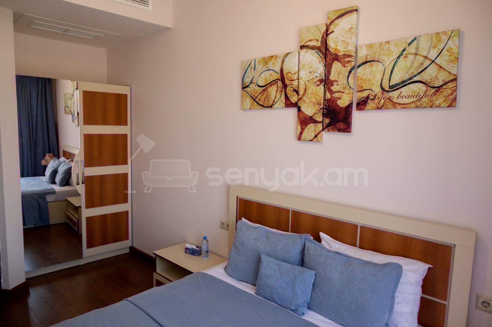 2 Սենյականոց Բնակարան Նորակառույցում, 42քմ, 12/16 հարկ, Դիզայներական Վերանորոգված