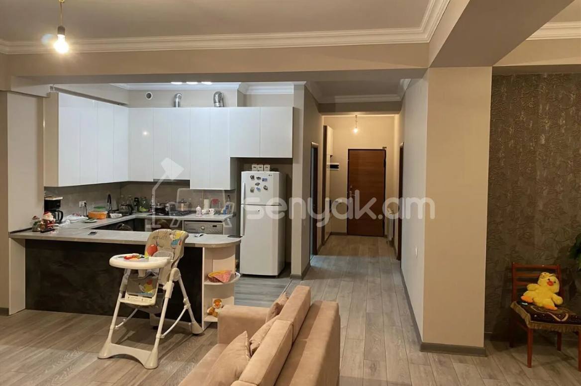 3 Սենյականոց Բնակարան, 104քմ, 4/6 հարկ, Կապիտալ Վերանորոգված