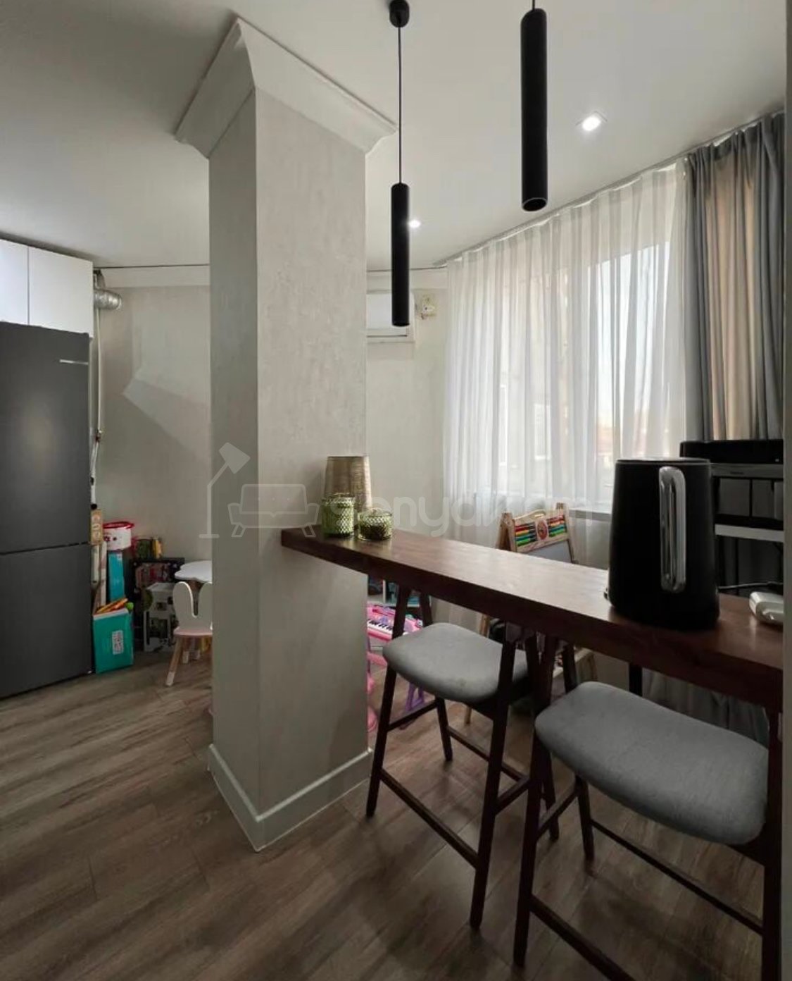 3 Սենյականոց Բնակարան, 70քմ, 4/16 հարկ, Դիզայներական Վերանորոգված