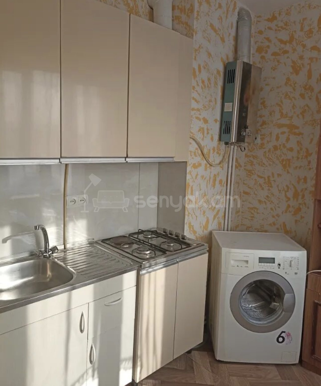 2 Սենյականոց Բնակարան Քարե Շենքում, 60քմ, 4/5 հարկ, Կապիտալ Վերանորոգված, Կահավորված