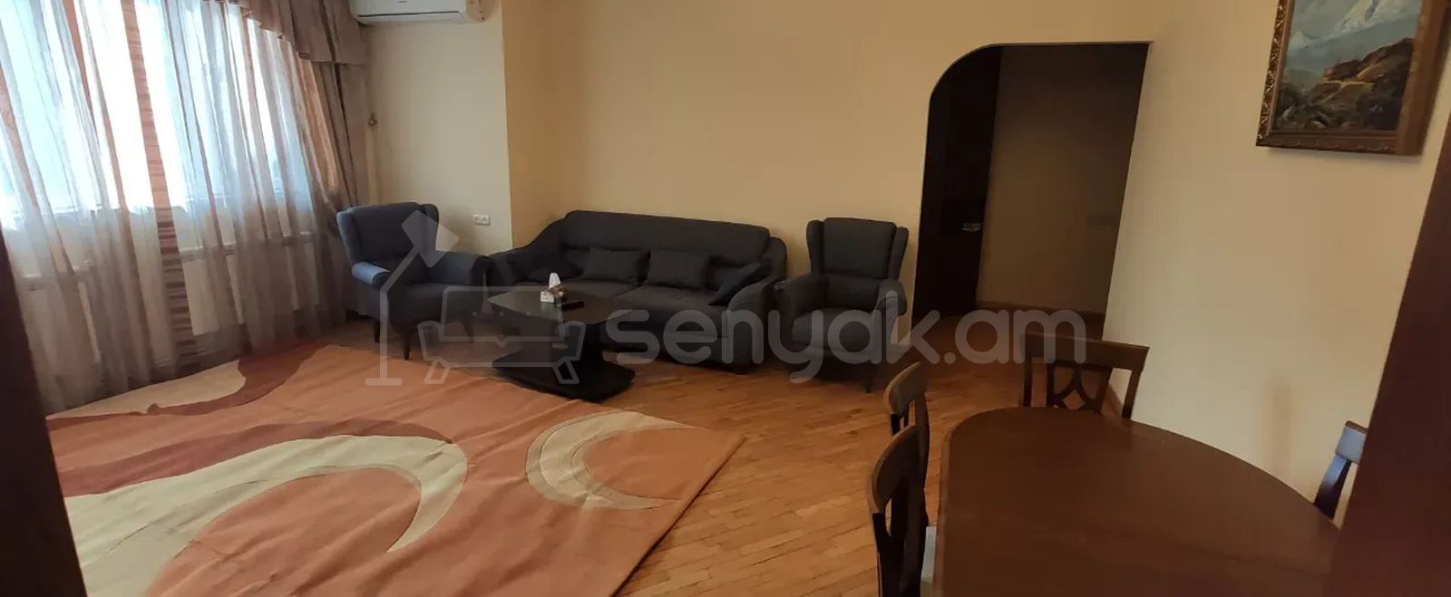 3 Սենյականոց Բնակարան, 72քմ, 5/9 հարկ, Կապիտալ Վերանորոգված