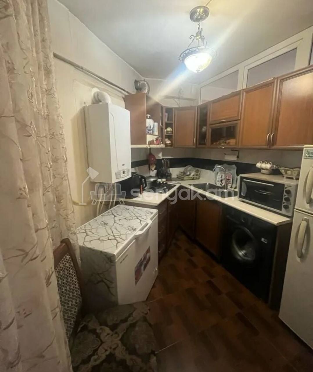 2 Սենյականոց Բնակարան Քարե Շենքում, 48քմ, 7/8 հարկ, Կոսմետիկ Վերանորոգված