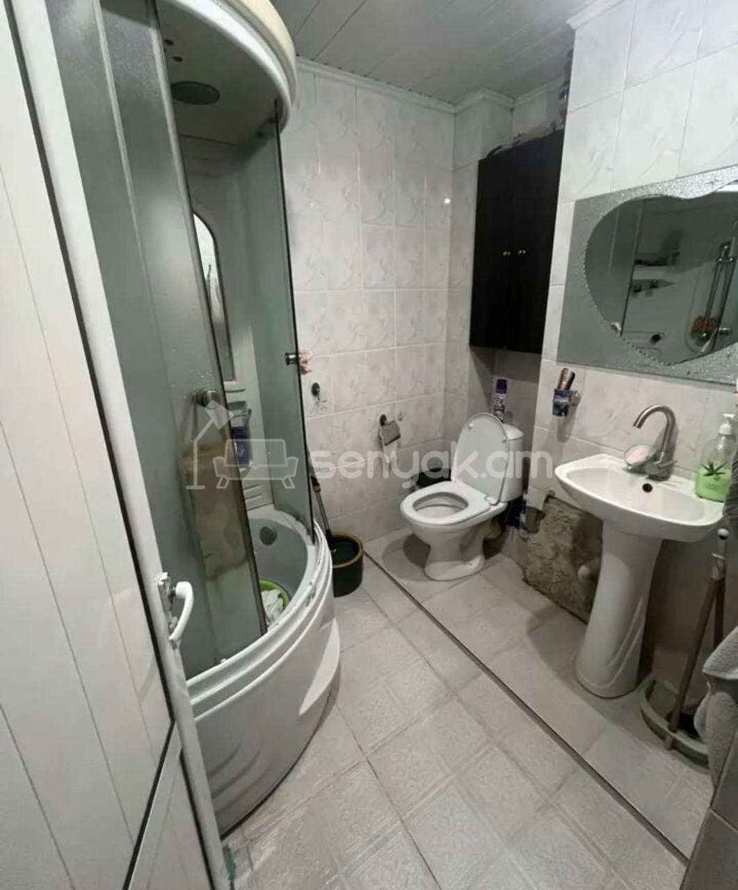 2 Սենյականոց Բնակարան Քարե Շենքում, 48քմ, 7/8 հարկ, Կոսմետիկ Վերանորոգված