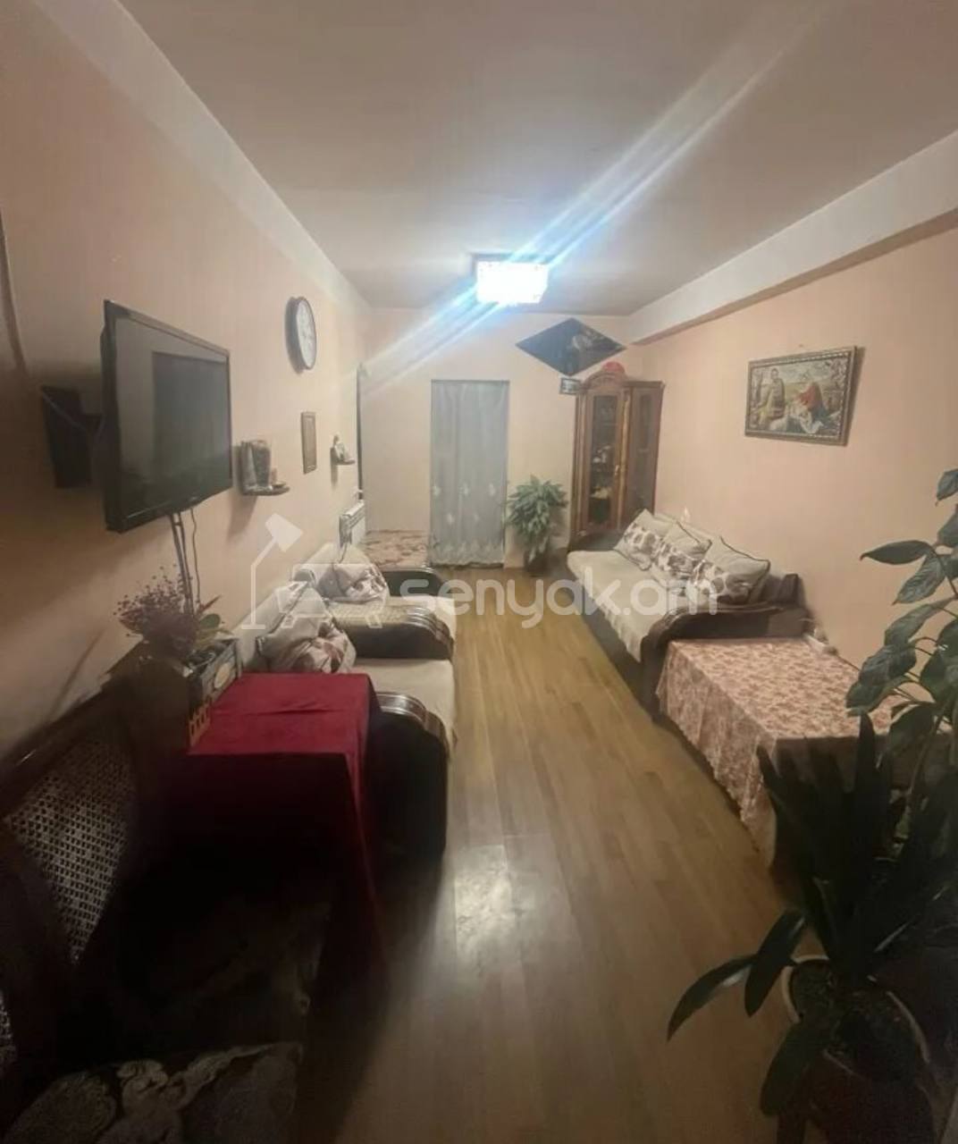 2 Սենյականոց Բնակարան Քարե Շենքում, 48քմ, 7/8 հարկ, Կոսմետիկ Վերանորոգված