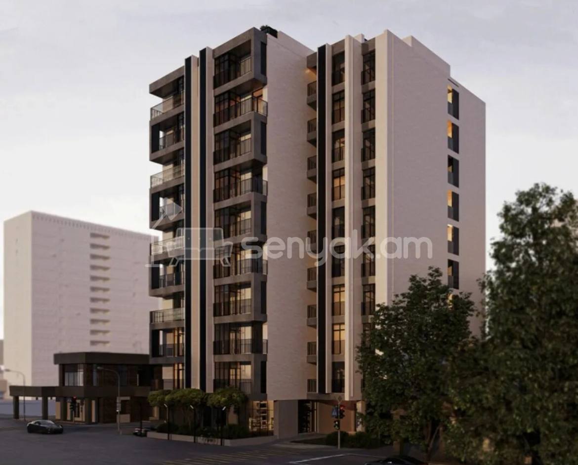 2 Սենյականոց Բնակարան, 49քմ, 8/10 հարկ, Զրոյական Վիճակում