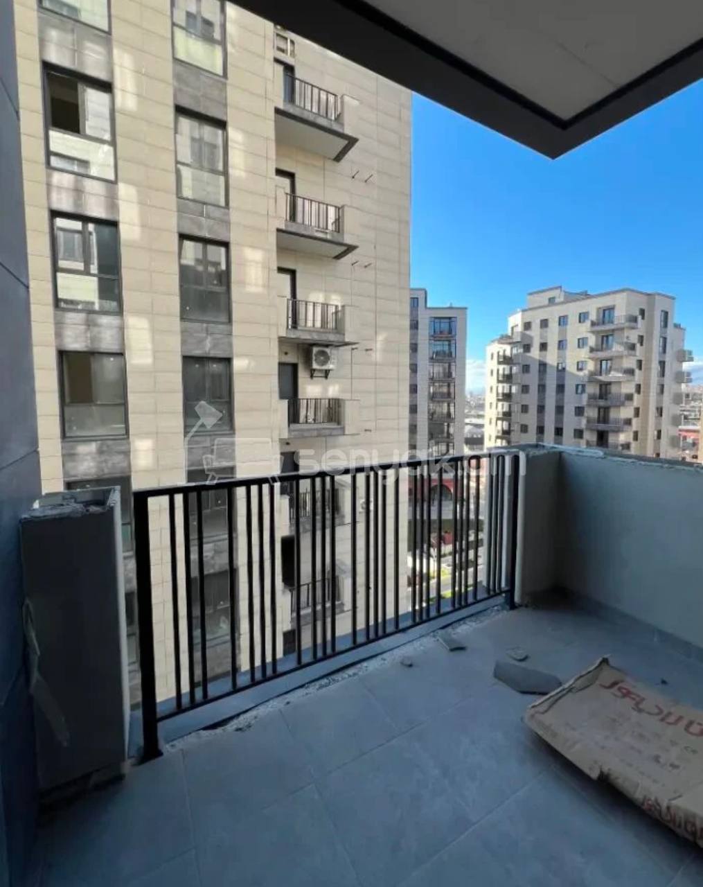 2 Սենյականոց Բնակարան, 59քմ, 6/12 հարկ, Զրոյական Վիճակում