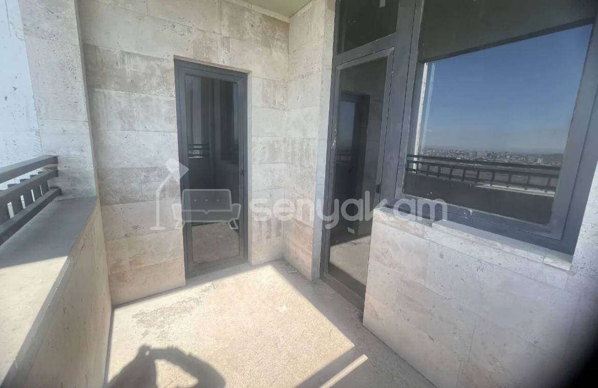 3 Սենյականոց Բնակարան, 131քմ, 16/18 հարկ, Զրոյական Վիճակում