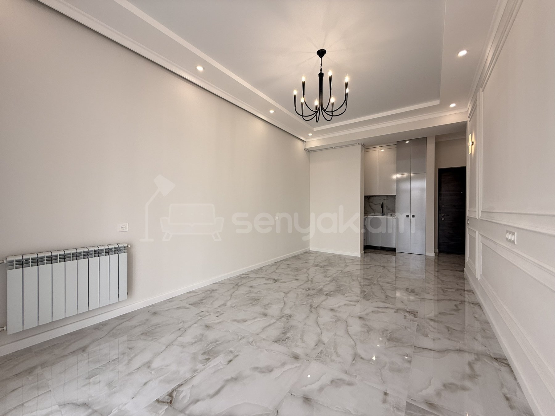 2 Սենյականոց Բնակարան Նորակառույցում, 54քմ, 9/18 հարկ, Կապիտալ Վերանորոգված