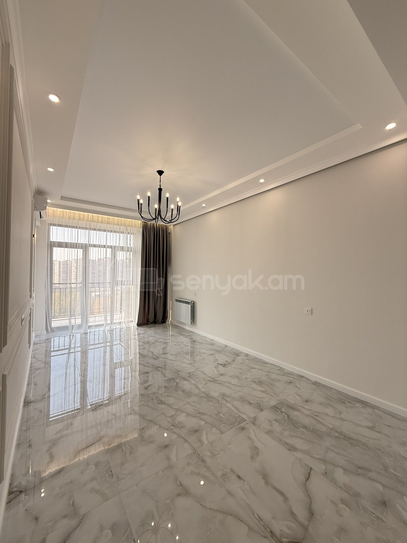 2 Սենյականոց Բնակարան Նորակառույցում, 54քմ, 9/18 հարկ, Կապիտալ Վերանորոգված