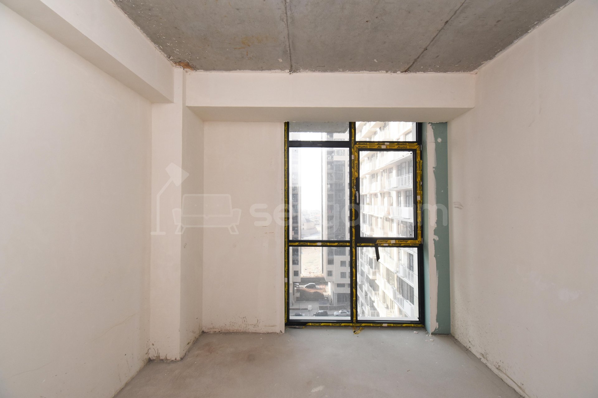 3 Սենյականոց Բնակարան Նորակառույցում, 92քմ, 9/18 հարկ, Զրոյական Վիճակում