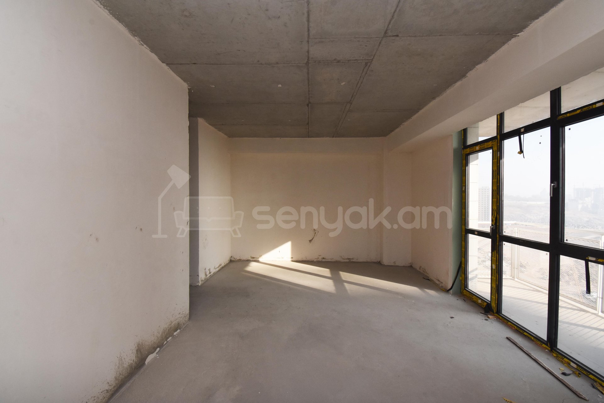 3 Սենյականոց Բնակարան Նորակառույցում, 92քմ, 9/18 հարկ, Զրոյական Վիճակում