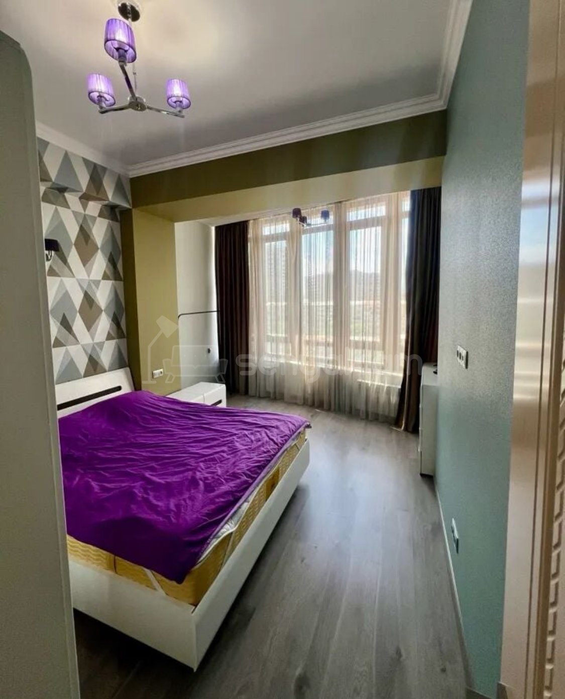 2 Սենյականոց Բնակարան Նորակառույցում, 74քմ, 14/16 հարկ, Դիզայներական Վերանորոգված, Կահավորված