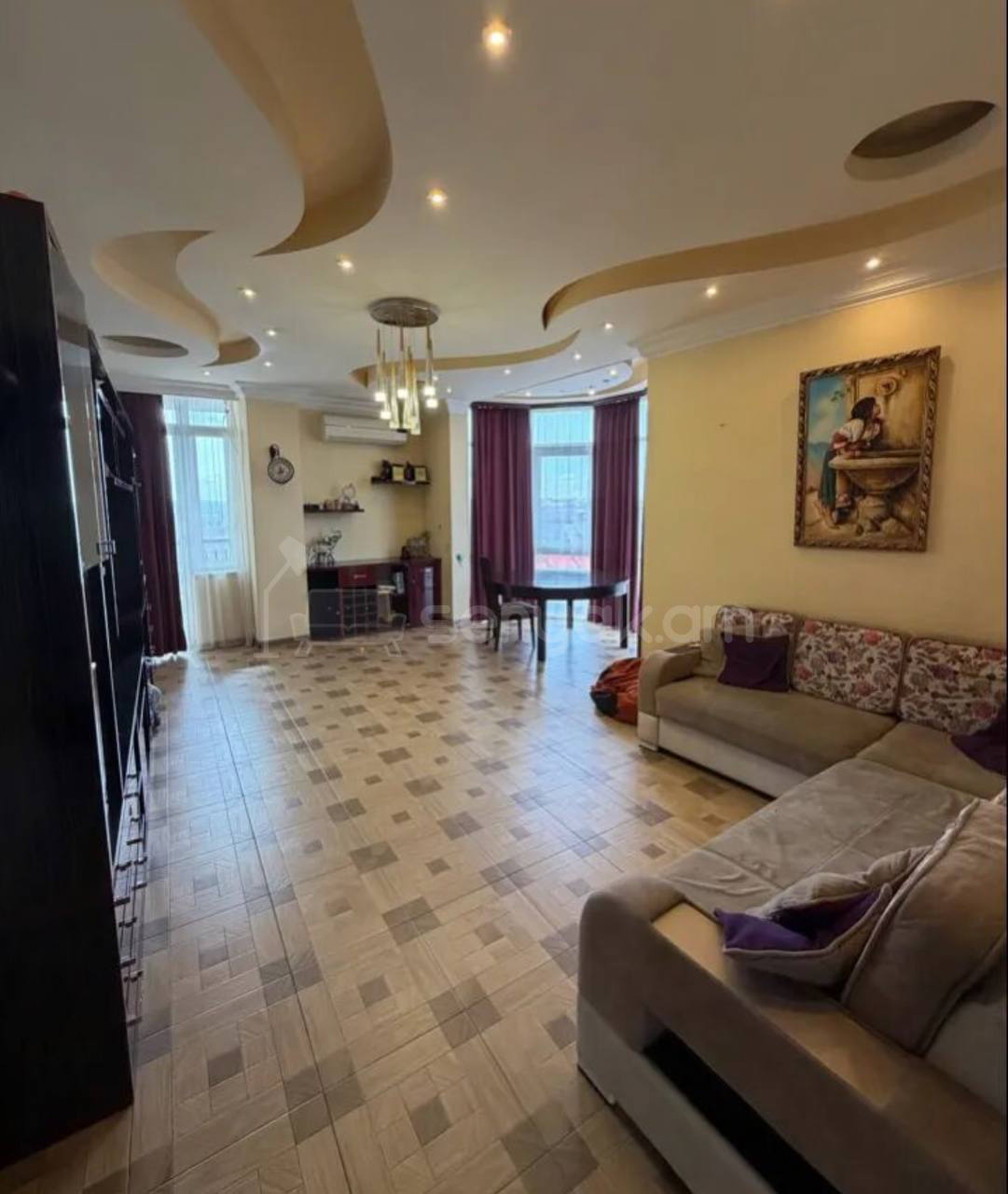 3 Սենյականոց Բնակարան, 120քմ, 4/15 հարկ, Կապիտալ Վերանորոգված, Կահավորված