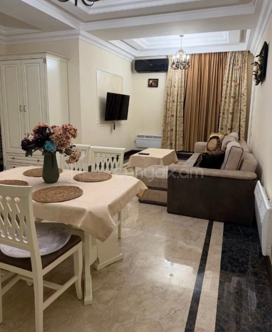 2 Սենյականոց Բնակարան Նորակառույցում, 62քմ, 6/11 հարկ, Դիզայներական Վերանորոգված, Կահավորված