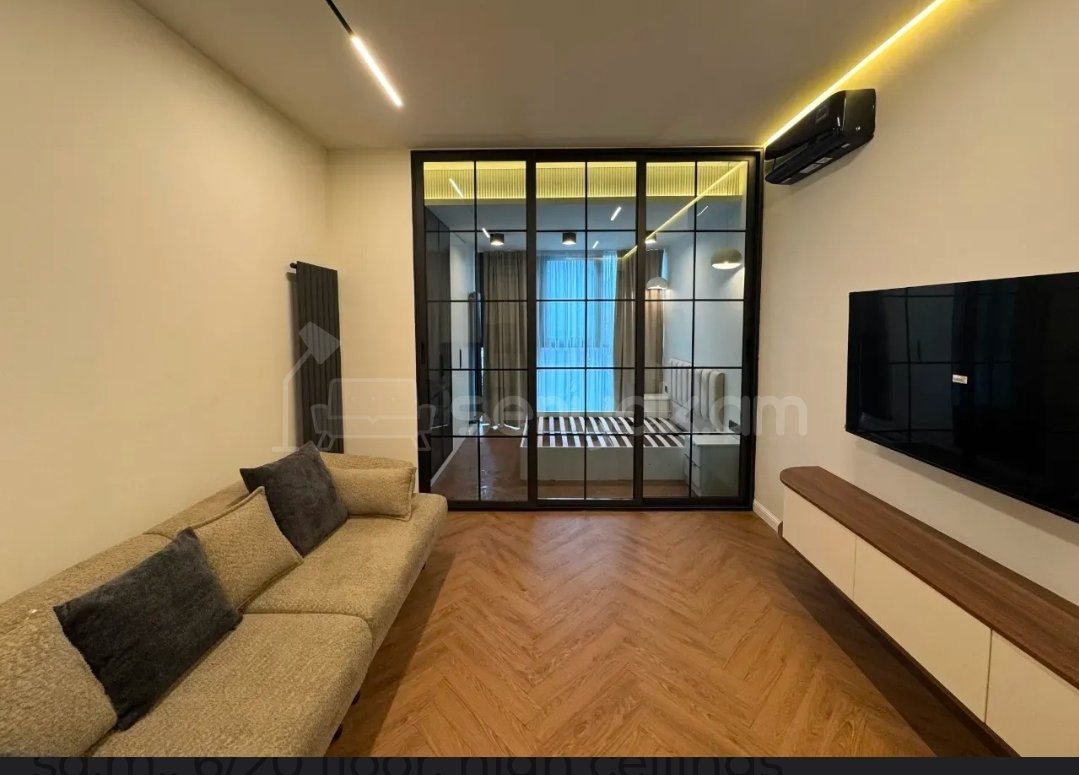 2 Սենյականոց Բնակարան Նորակառույցում, 45քմ, 6/20 հարկ, Դիզայներական Վերանորոգված