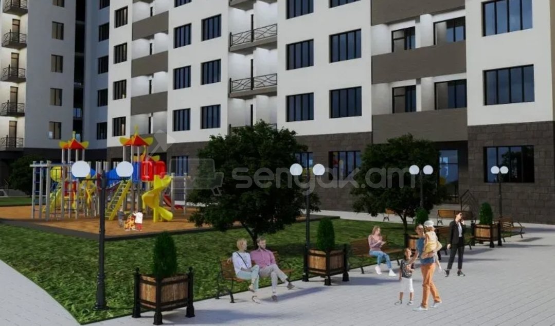 2 Սենյականոց Բնակարան Նորակառույցում, 61քմ, 15/17 հարկ, Զրոյական Վիճակում