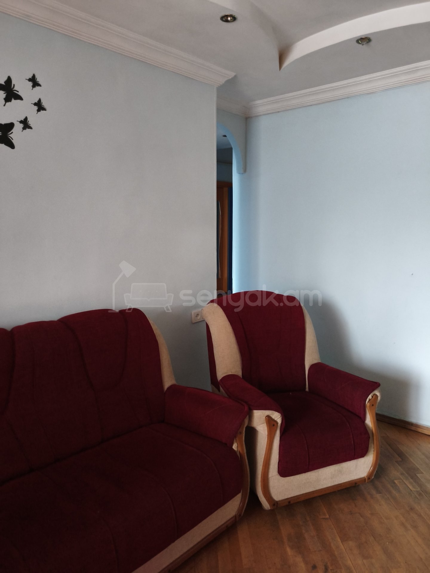 2 Սենյականոց Բնակարան Քարե Շենքում, 58քմ, 1/5 հարկ, Նորմալ Վիճակում, Կահավորված