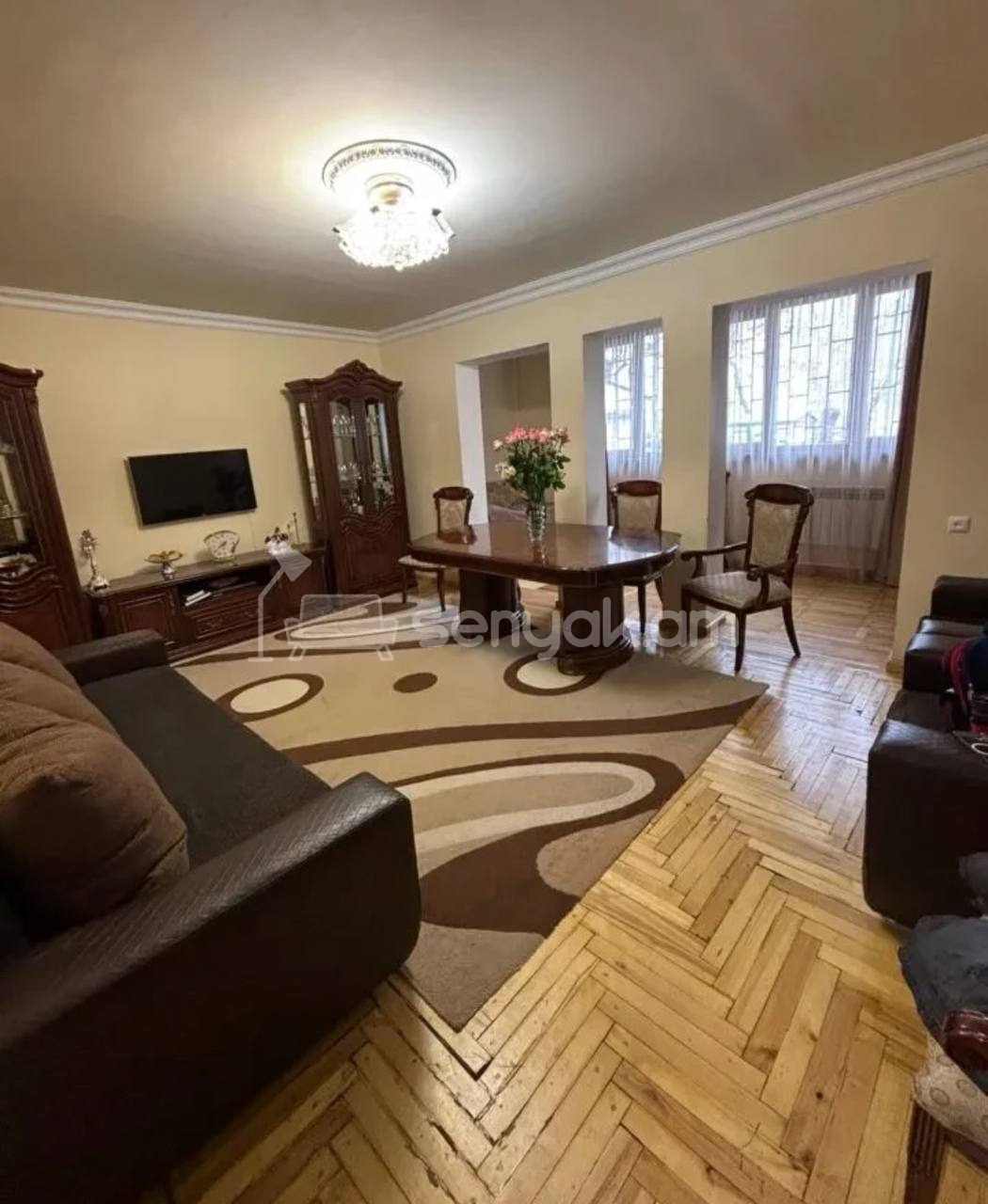 4 Սենյականոց Բնակարան, 103քմ, 1/9 հարկ, Կապիտալ Վերանորոգված