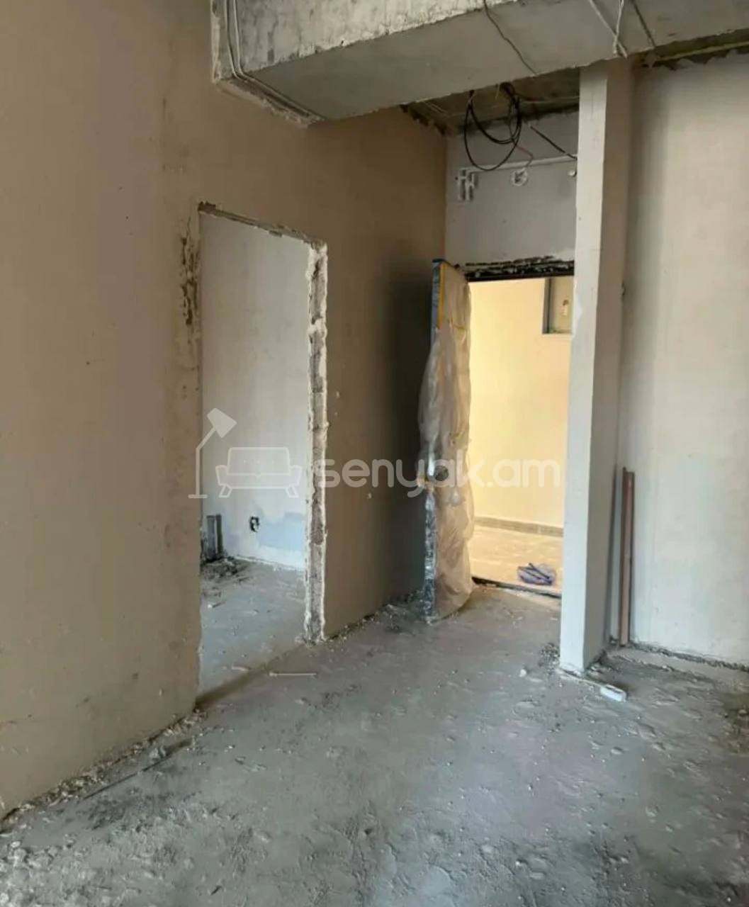 2 Սենյականոց Բնակարան, 62քմ, 4/18 հարկ, Զրոյական Վիճակում