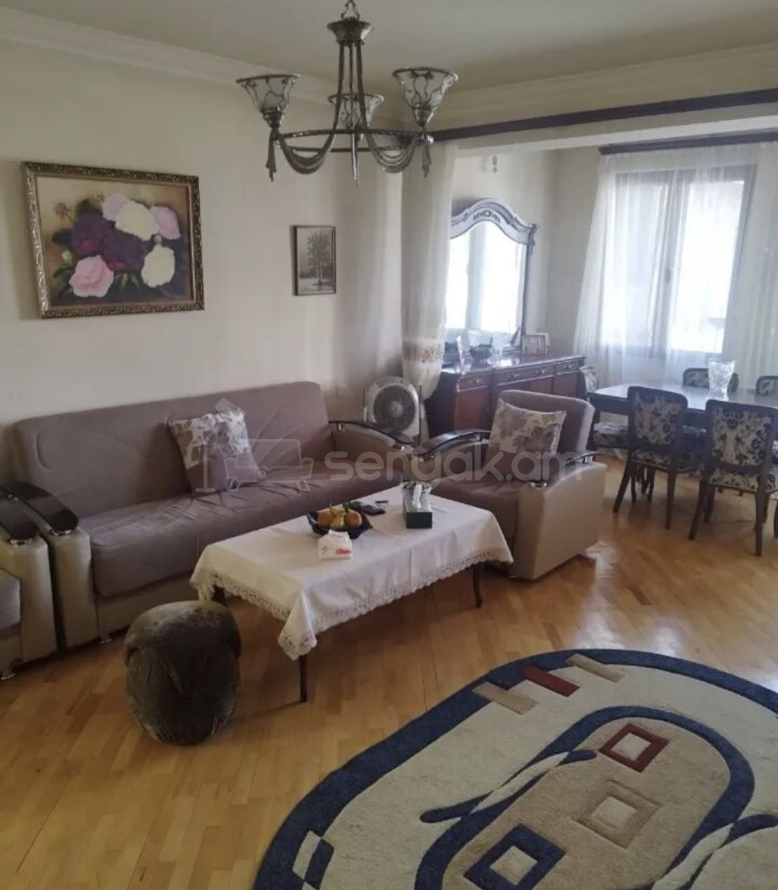 2 Սենյականոց Բնակարան Քարե Շենքում, 47քմ, 5/5 հարկ, Կապիտալ Վերանորոգված, Կահավորված