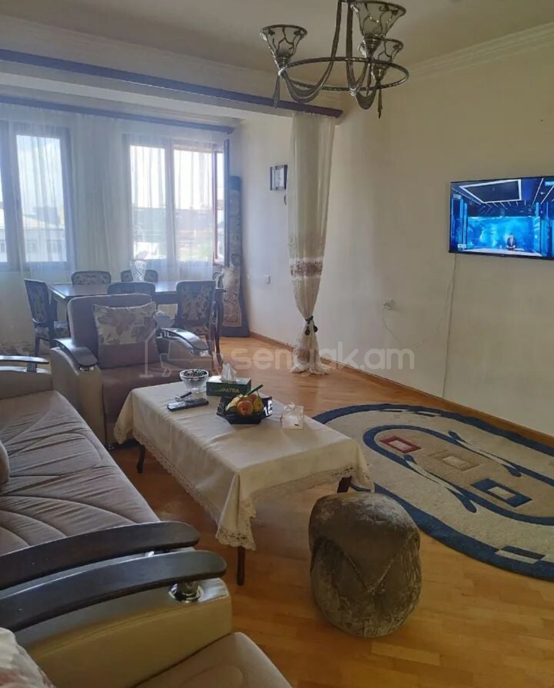 2 Սենյականոց Բնակարան Քարե Շենքում, 47քմ, 5/5 հարկ, Կապիտալ Վերանորոգված, Կահավորված