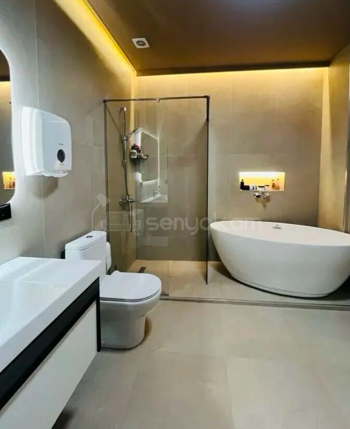 3 Սենյականոց Բնակարան Նորակառույցում, 91քմ, 8/8 հարկ, Դիզայներական Վերանորոգված