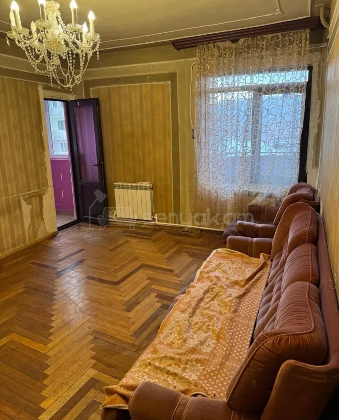 3 Սենյականոց Բնակարան, 71քմ, 6/16 հարկ, Պետական Վիճակում