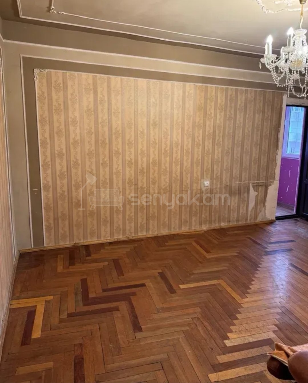 3 Սենյականոց Բնակարան, 71քմ, 6/16 հարկ, Պետական Վիճակում