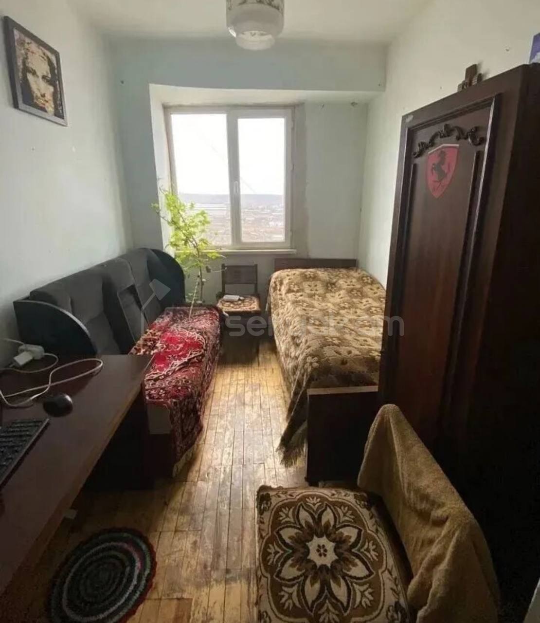 3 Սենյականոց Բնակարան, 78քմ, 6/9 հարկ, Պետական Վիճակում