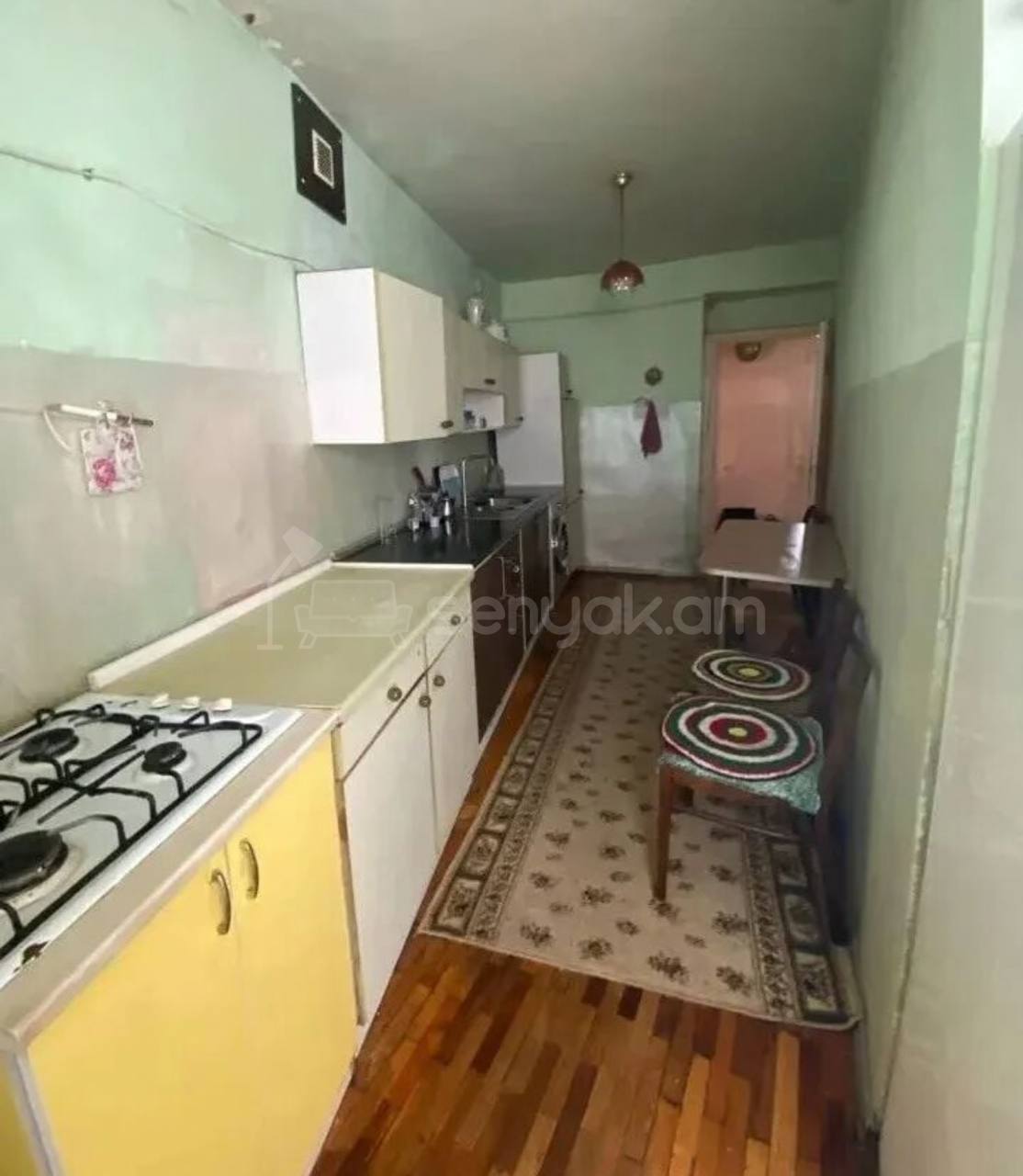 3 Սենյականոց Բնակարան, 78քմ, 6/9 հարկ, Պետական Վիճակում