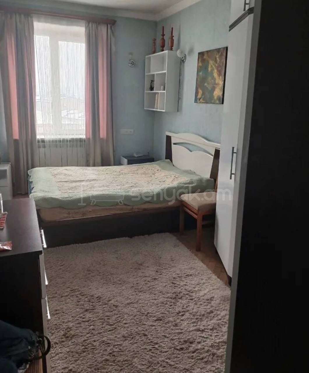 2 Սենյականոց Բնակարան Քարե Շենքում, 60քմ, 4/4 հարկ, Կապիտալ Վերանորոգված, Կահավորված