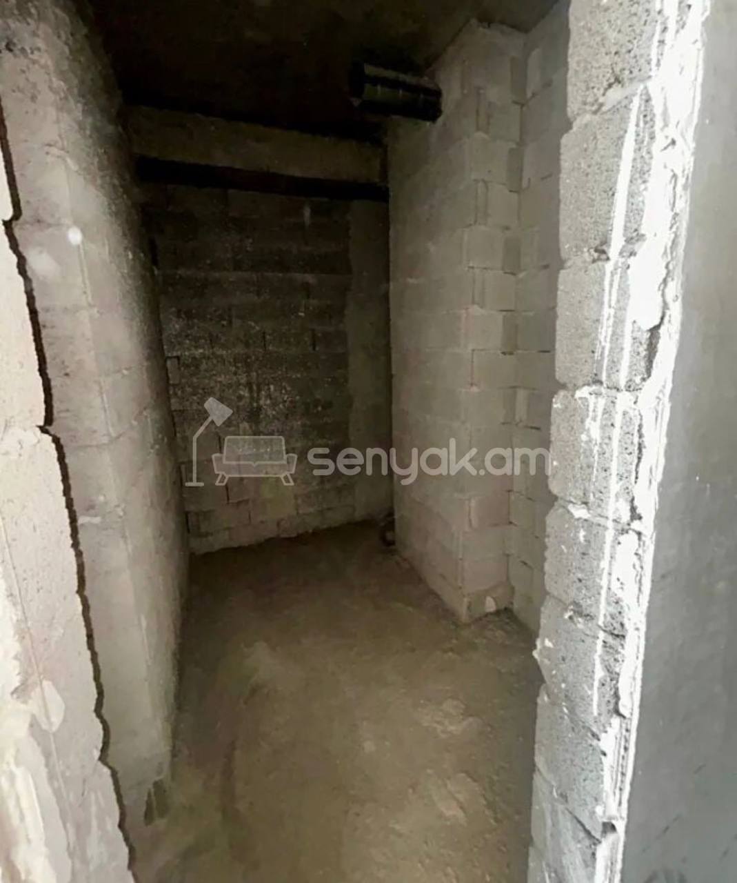 2 Սենյականոց Բնակարան, 61քմ, 4/16 հարկ, Զրոյական Վիճակում