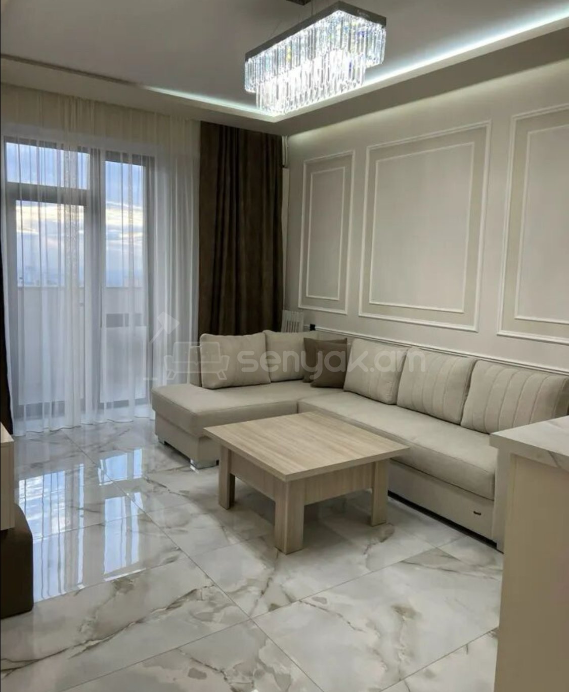 3 Սենյականոց Բնակարան, 78քմ, 14/16 հարկ, Դիզայներական Վերանորոգված, Կահավորված, Արևկող