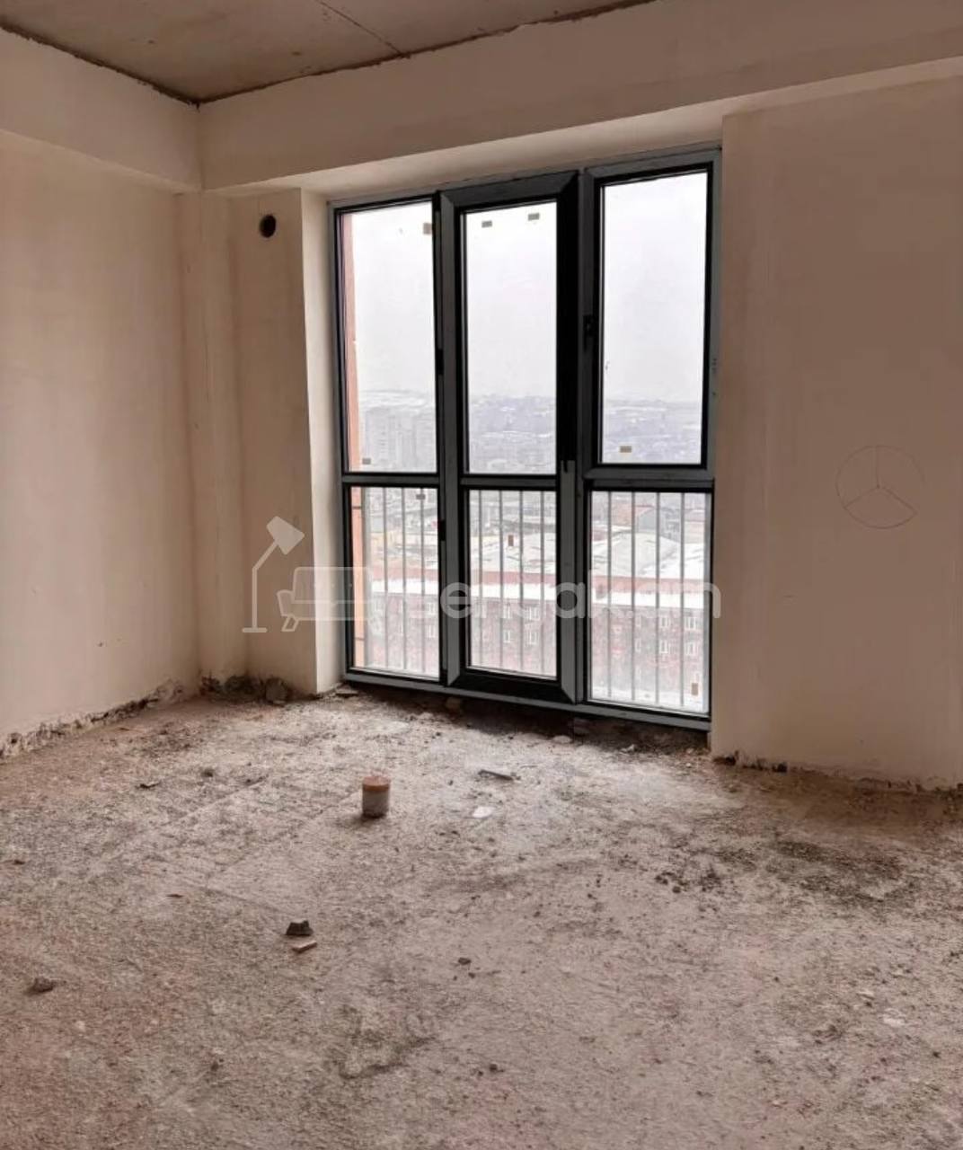 3 Սենյականոց Բնակարան, 87քմ, 10/16 հարկ, Զրոյական Վիճակում