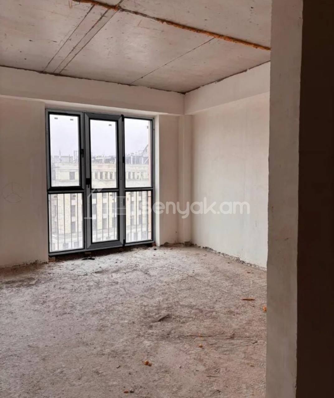 3 Սենյականոց Բնակարան, 87քմ, 10/16 հարկ, Զրոյական Վիճակում