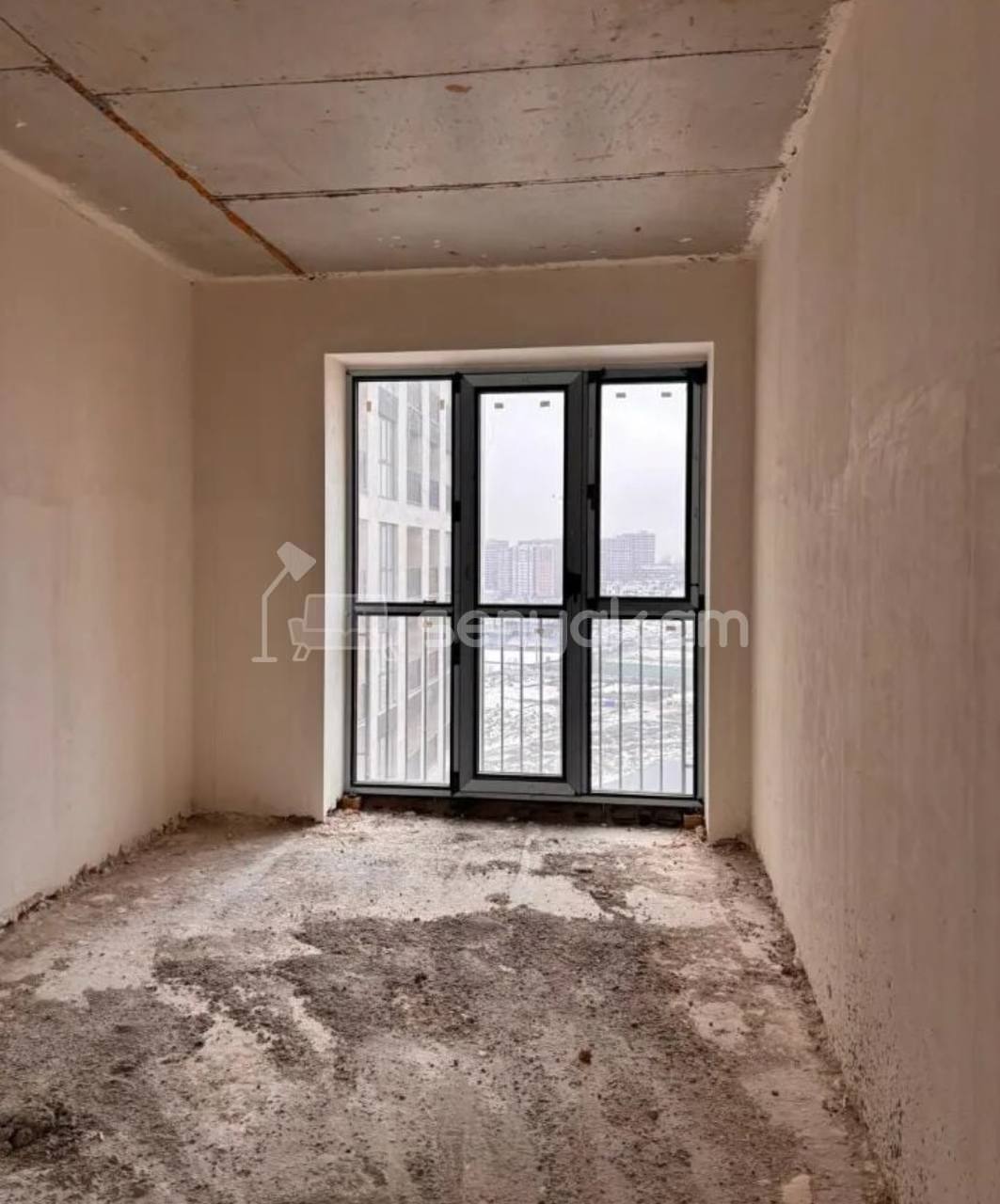 3 Սենյականոց Բնակարան, 87քմ, 10/16 հարկ, Զրոյական Վիճակում